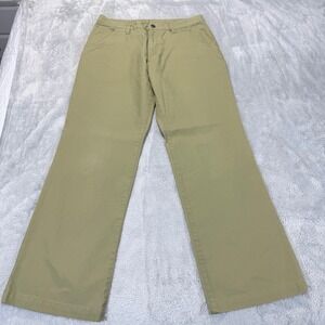 Cloudveil Saddle Up Mens Khaki Canvas Utility Pants Size 32 Jackson Hole Wyoming